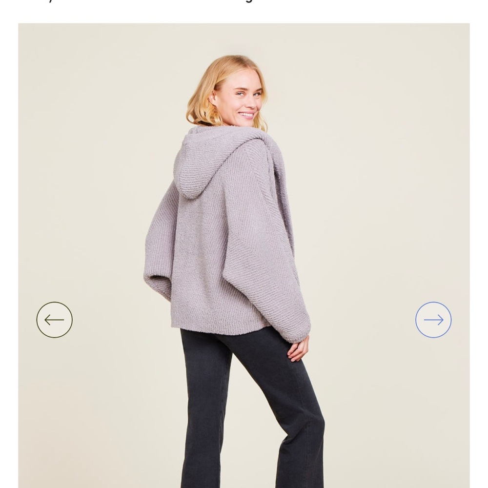 CozyChic® Chevron Rib Cardigan - Picture 3 of 7